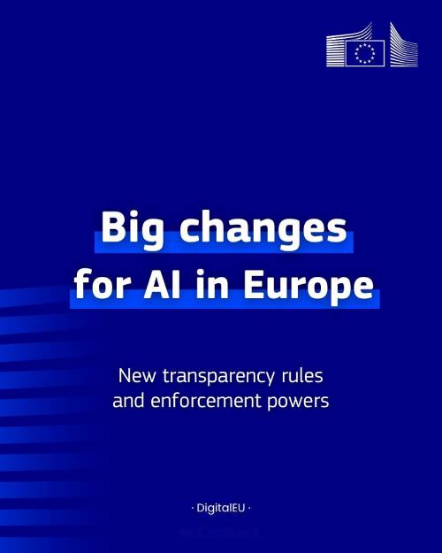 Las normas de la Ley de IA y los nuevos requisitos de transparencia comienzan a aplicarse en la UE