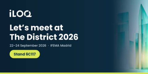 iLOQ presentará sus soluciones de acceso digital sin baterías en The District 2026