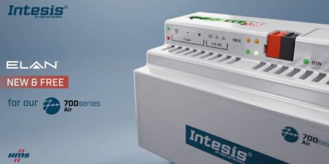 Control HVAC en ELAN con el nuevo controlador de pasarela gratuito de Intesis