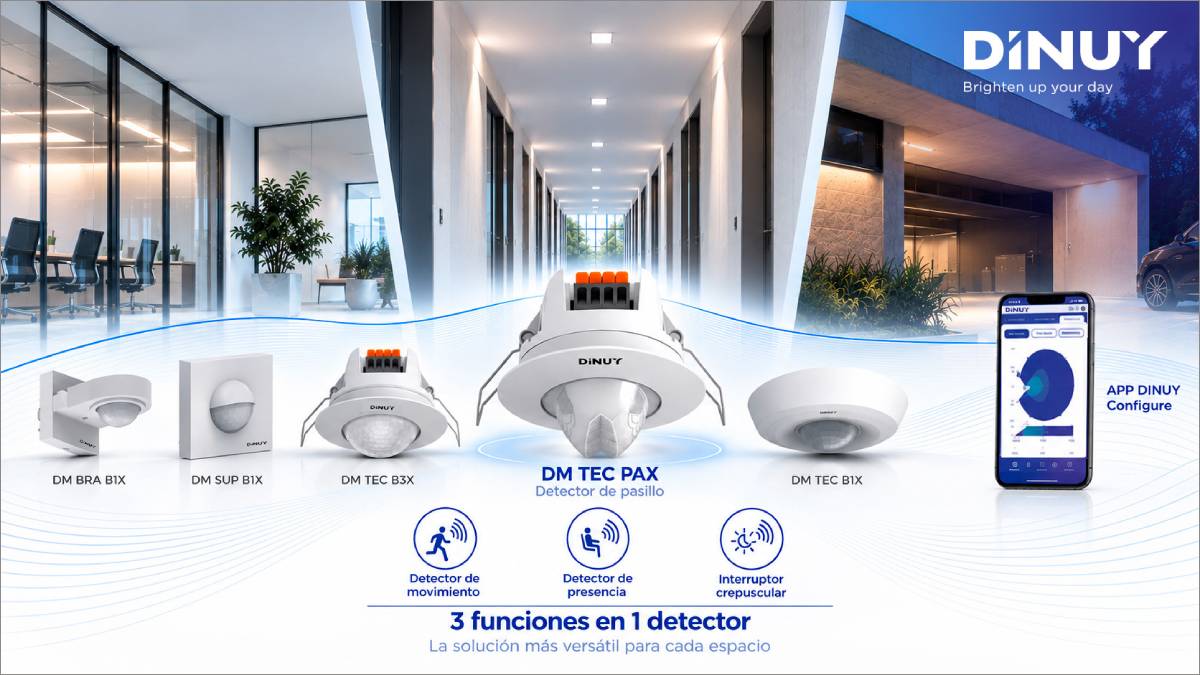 DM TEC PAX, un nuevo detector específico para pasillos