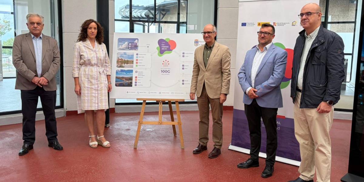 Acto de recepción de la nueva capa tecnológica del Recinto Ferial de la Diputación de Salamanca.