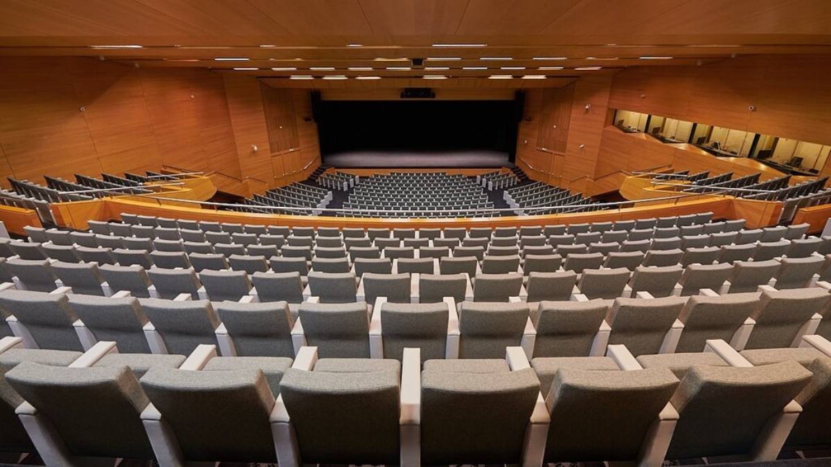 Una de las salas del Palacio de Congresos de Valencia