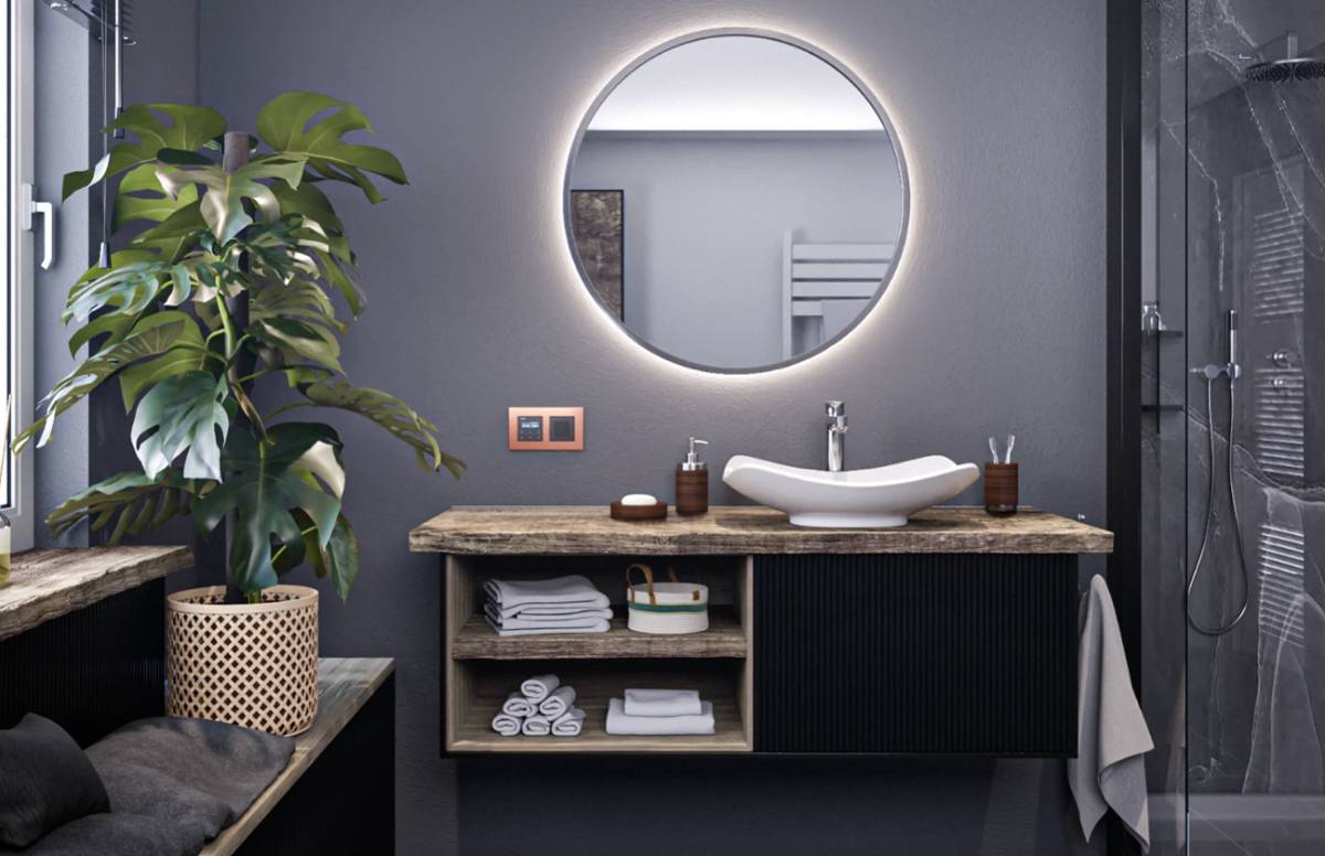 Baños sin azulejos: integración discreta de la tecnología con Gira