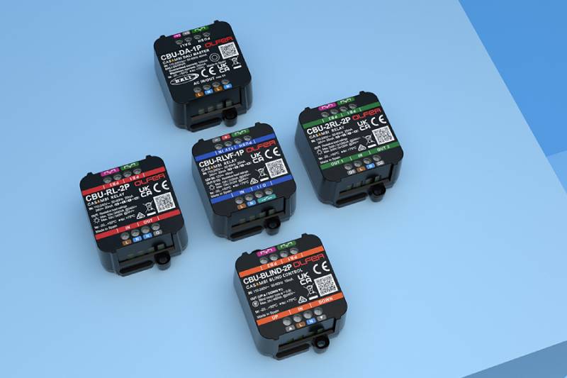 Imágenes de CBU-DA-1P, CBU-RL-2P, CBU-RLVF-1P, CBU-2RL-2P y CBU-BLIND-2P