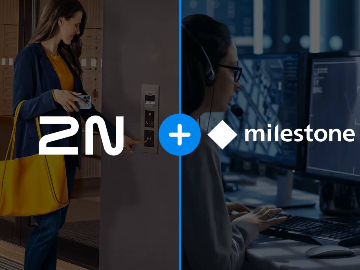 Integración de 2N y Milestone XProtect para control de acceso, videovigilancia y supervisión de puertas