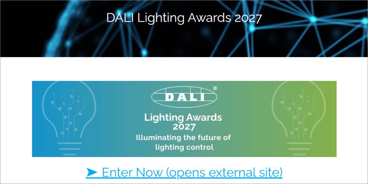 Premios DALI de Iluminación 2027