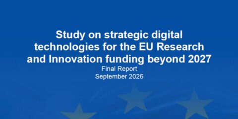 Nuevo estudio sobre las tecnologías digitales estratégicas de la UE para el futuro programa Horizonte Europa