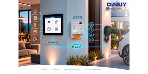 La gama KNX de Dinuy se amplía con soluciones para el control inteligente y la gestión energética