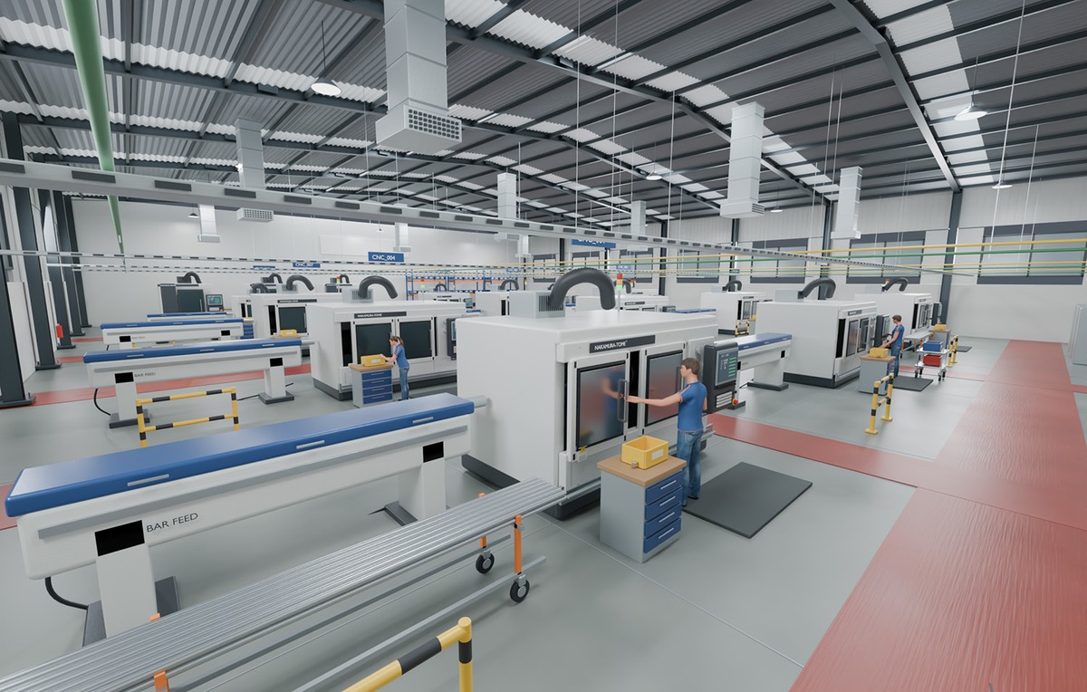 Imagen conceptual del proyecto Empatía con mundos virtuales y gemelos digitales para adaptar puestos de trabajo a las personas