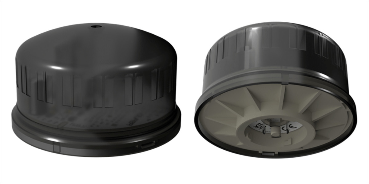 Módulo GPS Timer de Electrónica Olfer para sincronizar la hora en redes Casambi mediante satélites GPS.