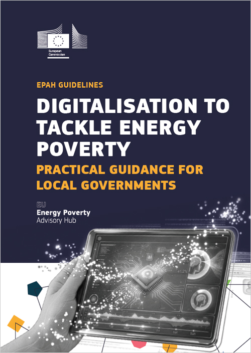 Imagen ilustrativa sobre digitalización e inteligencia artificial aplicadas a la pobreza energética en Europa.