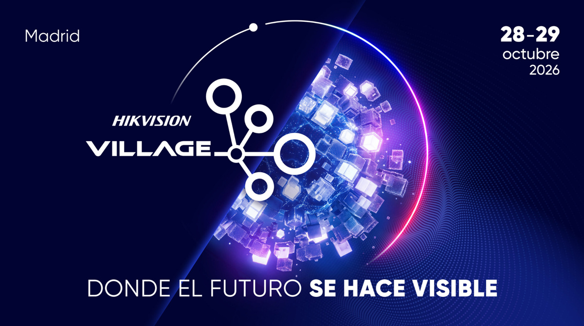Imagen del Hikvision Village en Madrid, dedicado a productos y soluciones tecnológicas de seguridad de Hikvision.