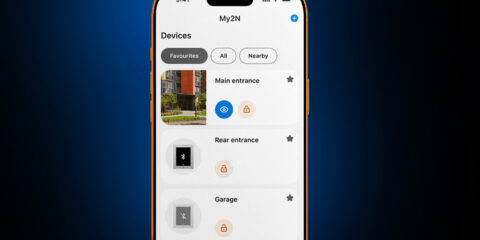 La aplicación My2N de 2N unifica el control de accesos y las llamadas de videoportero en un nuevo panel